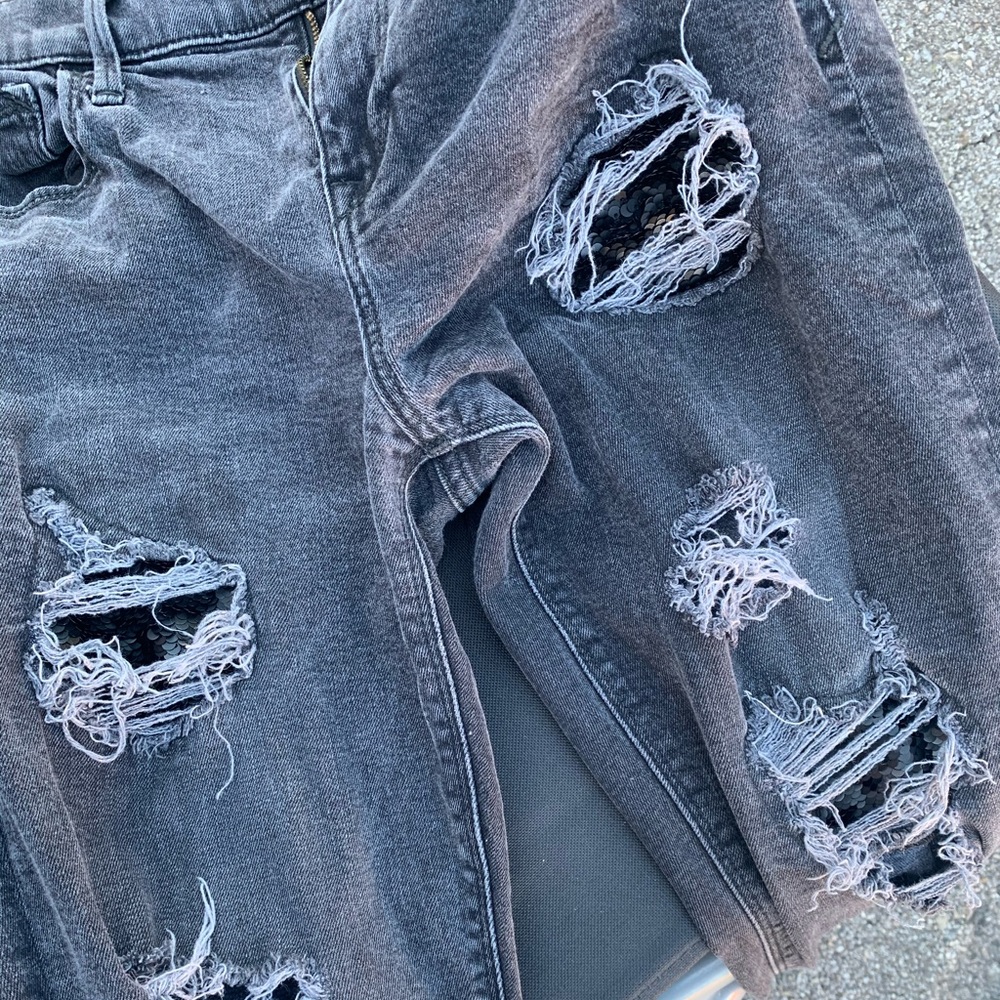 Black express jeans